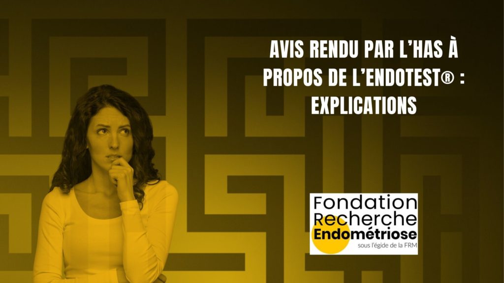 endotest : les explications de la FRE sur l'avis rendu par l'HAS