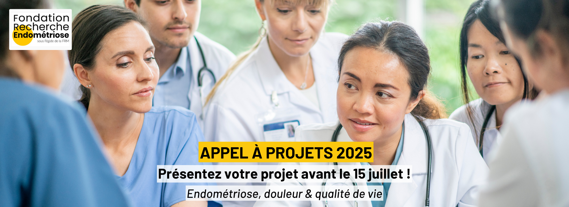 appel à projets FRE 2025 : endométriose, douleur & qualité de vie